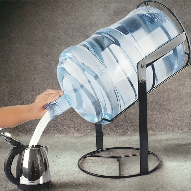 Galon Dispenser Bracket, 360 Degree Inverted Water Stand, Portable Stainless Steel Water Jug Stand, Water Bottle Stand Rack, Kitchen Water Galloon Cage Galon Dispenser Bracket, 360 Degree Inverted Water Stand, Portable Stainless Steel Water Jug Stand, Water Bottle Stand Rack, Kitchen Water Galloon Cage